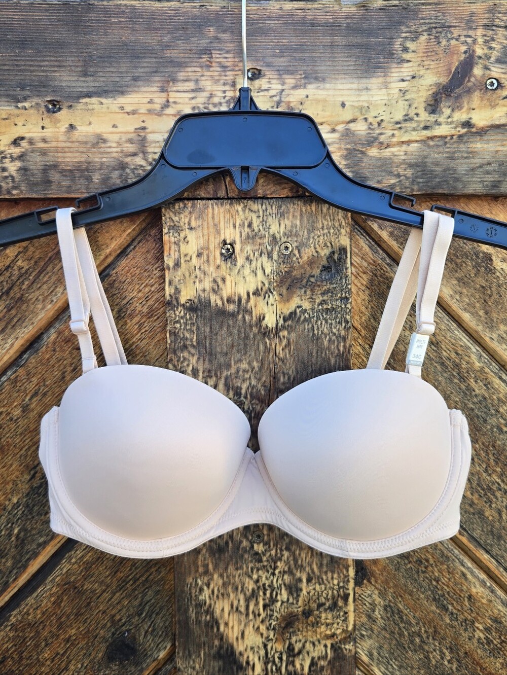 PINK Victoria's Secret Nude T-Shirt Bra